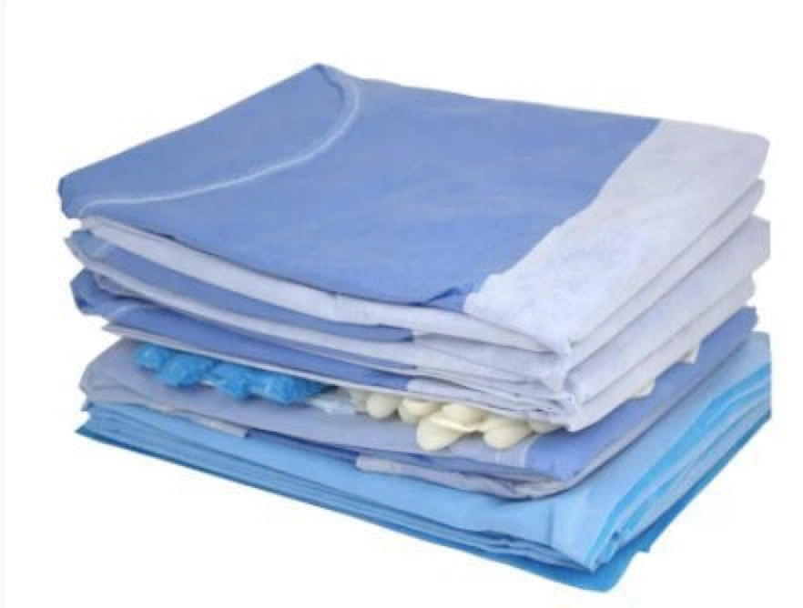 Brazilian customer's order for surgical dressings and disposable surgical kits completed for shipment